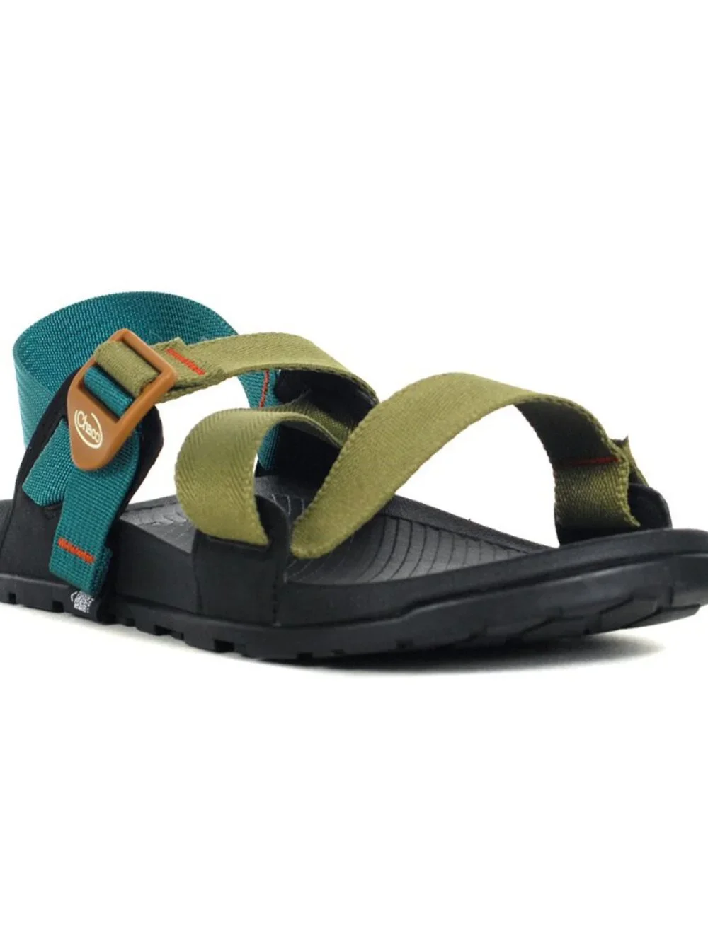 Chaco Men’s Avocado Teal blue Lowdown Adjust Strap Trekking Sandal Size 8